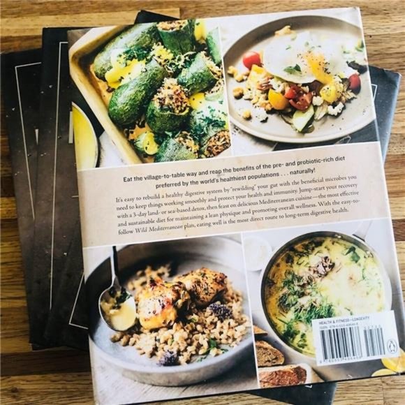 Wild Mediterranean: The Age-old, Science-new Plan For a Healthy Gut... Hardcover - Picture 6 of 8